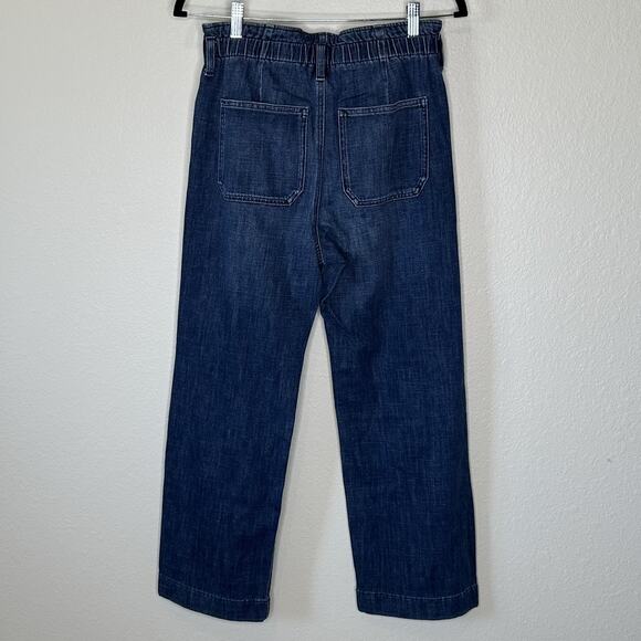 J.Crew Women’s Paper Bag Jean Blue Denim BX563 | Size 25 New - Picture 3 of 10